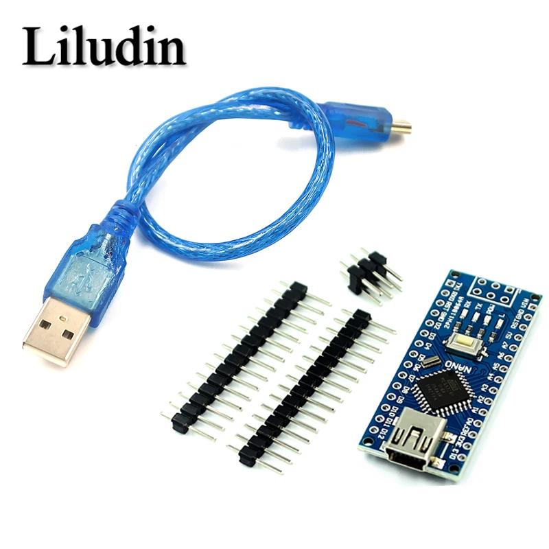 Плата совместимая с контроллером Atmega328 для arduino Nano 3 0 модуль liludin плата разработки
