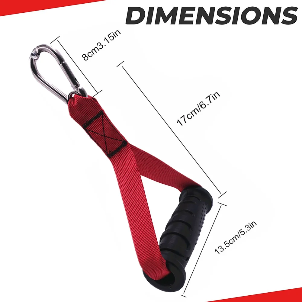 Модернизированные Кабельные приспособления Эспандеры ручки с карабином для