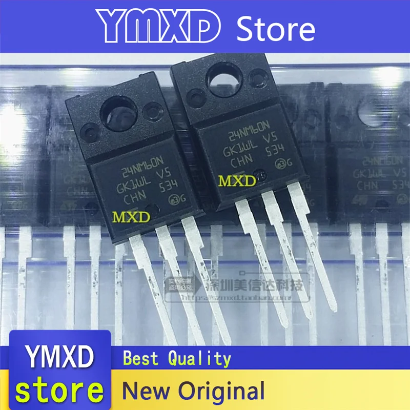 10pcs/lot New Original 24NM60N STF24NM60N field-effect Tube TO-220F In Stock