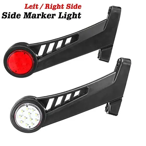 Автомобильные аксессуары 12 24 в светодиодный боковой габаритный фонарь контурная