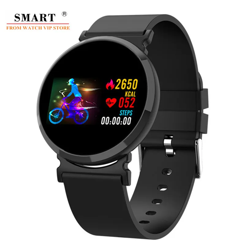 Новые мужские умные часы с монитором сердечного ритма IPS экраном шагомером