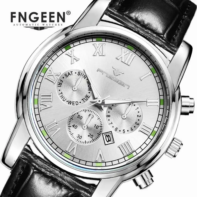 Роскошные модные синие мужские деловые кварцевые часы стильные черные