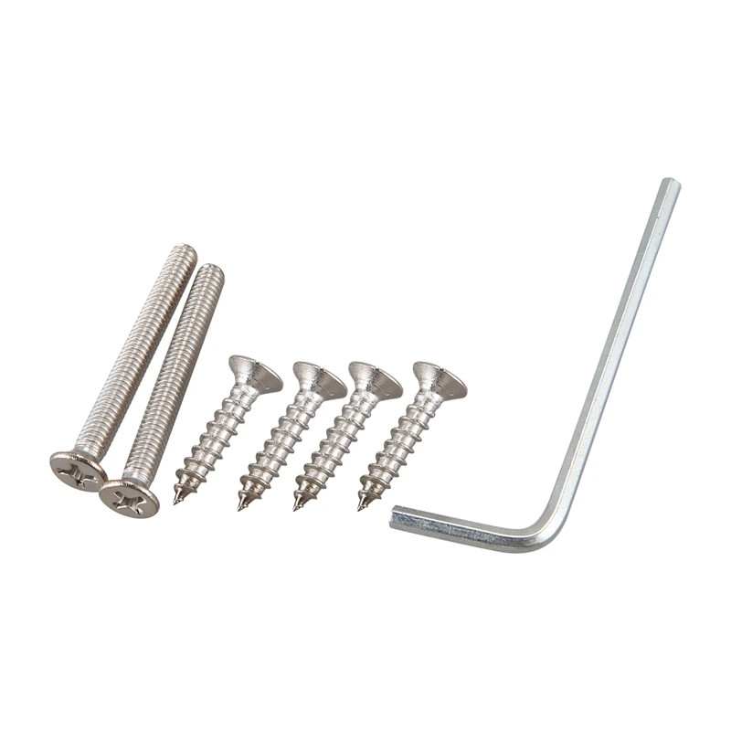 

Lever Door Handle Square Easy-To-Open Locking Lever Kit Left and Right Door Reversible Zinc Alloy Bathroom Door Lock
