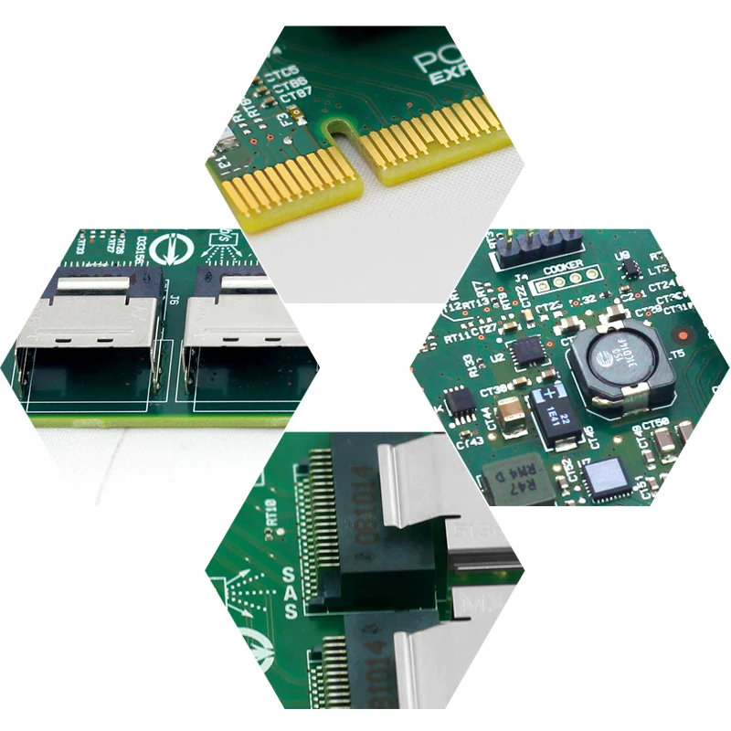 LSI 9207-8I LSI00301 контроллер RAID карты SATA+ SAS контроллер SFF8087* 2 PCIe 3,0X8