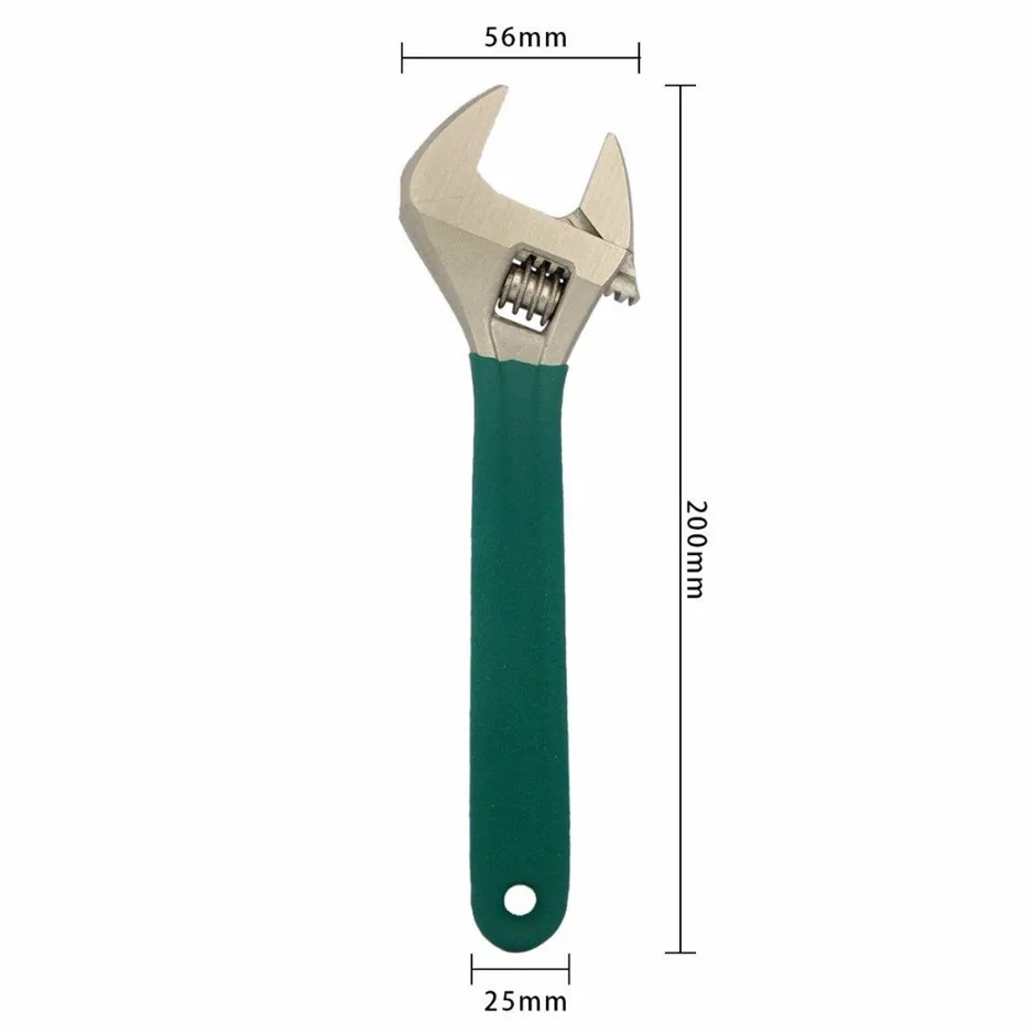 

1PK-H028 Adjustable Wrench Universal Spanner Anti-slip Precision Insulated titanium alloy Adjustable Wrench