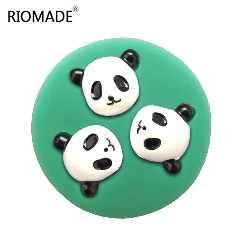 Силиконовая форма с милой пандой формы для помадки инструменты украшения торта