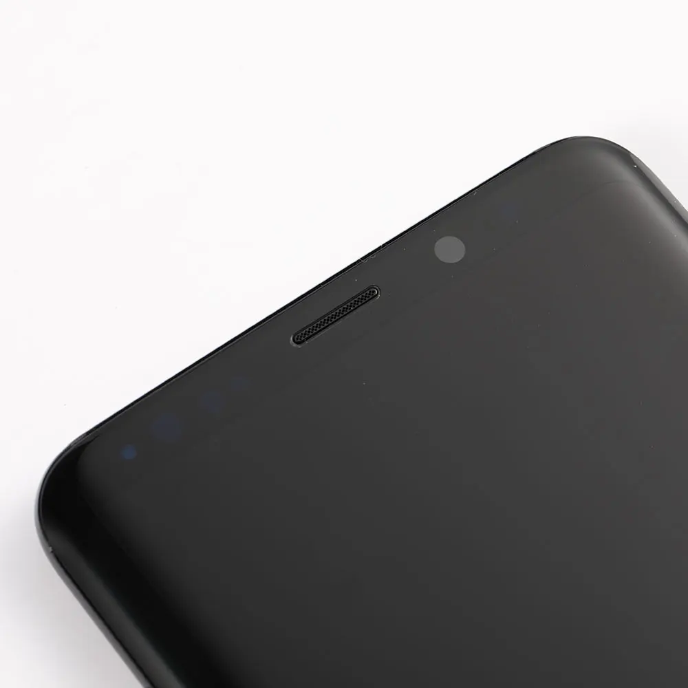 Pantalla t&aacute;ctil LCD para tel&eacute;fono inteligente, montaje con marco 100% OEM para Samsung Galaxy S8 Plus, G955F, S8, G950F, S9 Plus, G965F, S9, G960F-4