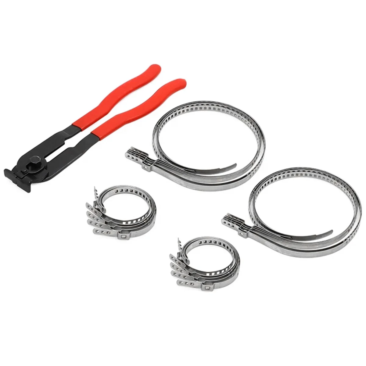 

1 шт., обжимные клещи и 20 шт. зажимов CV, Зажимные клещи, инструмент, обжимные ушные удлинители, набор инструментов, осевые плоскогубцы CV, зажим