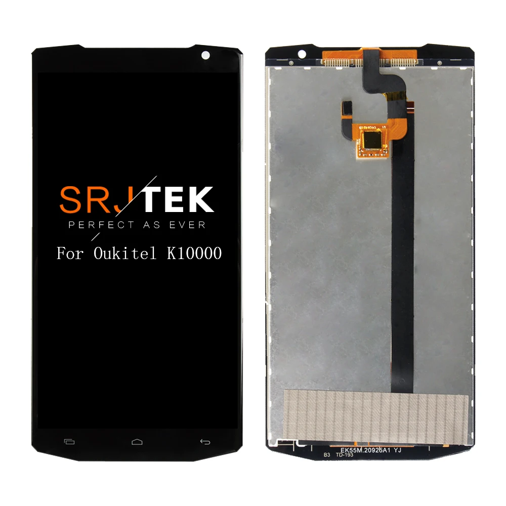 Высококачественный ЖК дисплей для Oukitel K10000 сенсорный экран дигитайзер полная