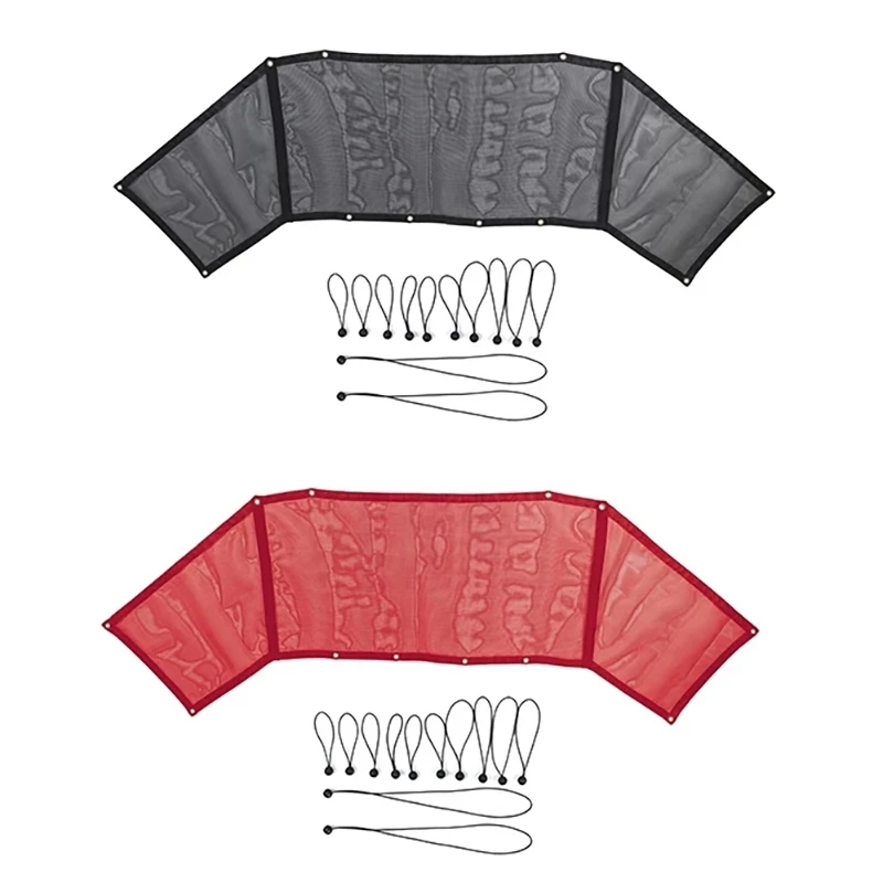 

NewCar Trunk Sunshade Cover Anti UV Sun Protect Insulation Net Accessories for Jeep Wrangler JL 2018-2021 4Doors