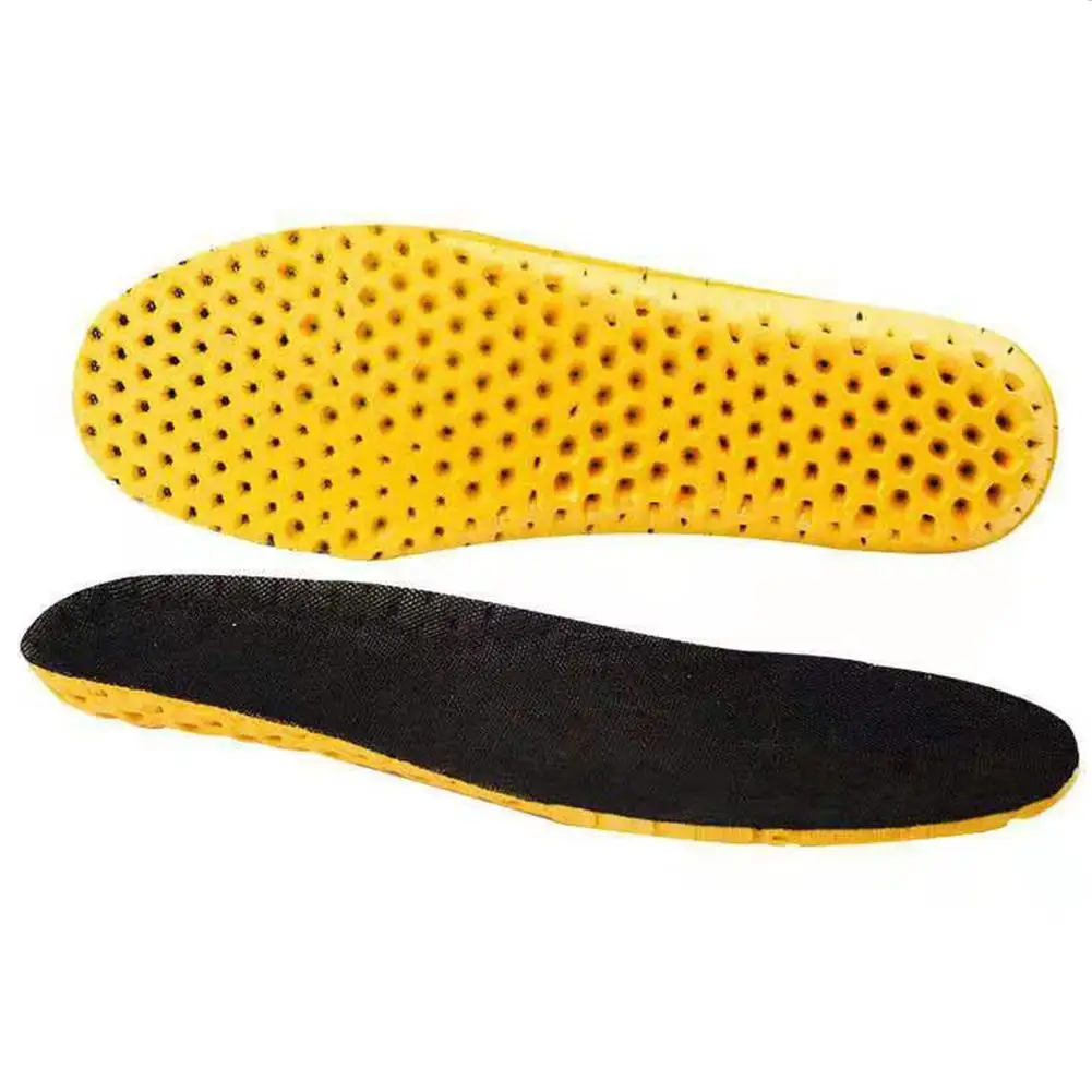 1 Pair Stretch Breathable Insoles Memory Foam Sports Support Orthotic Insoles Woman Men Shoes Soles Pad Damping Running Cushion