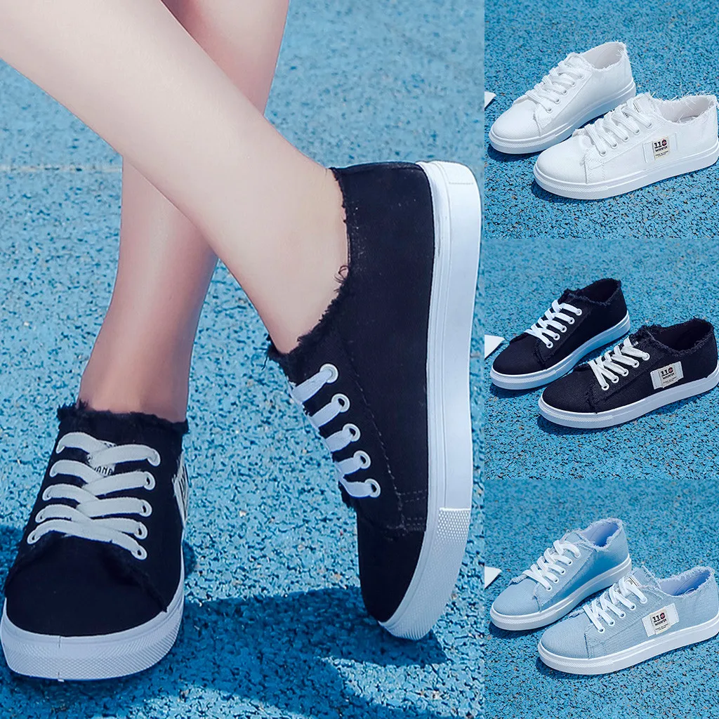 

Flat shoes woman canvas synthetic solid fashion girls sneaker womens shoes cheap feminino fabric casual shoes rubber