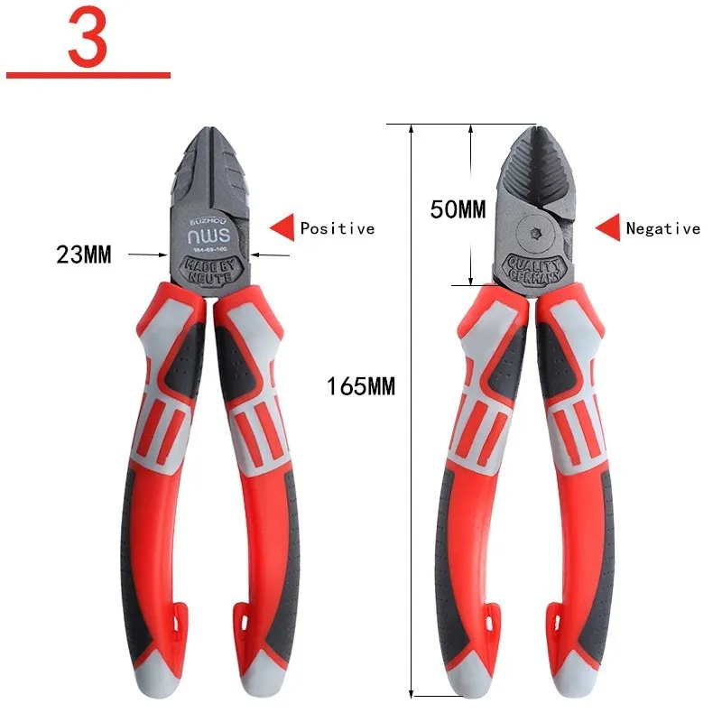 

Плоскогубцы KISDE 6/7/8 дюймов