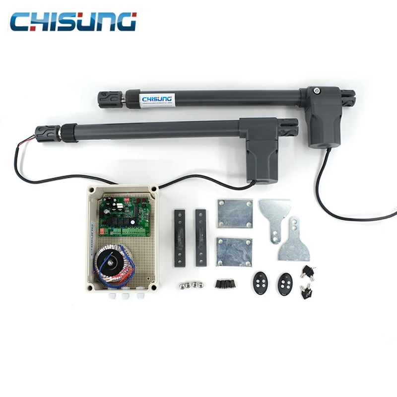 Популярный электрический поршневой механизм открывания распашных ворот