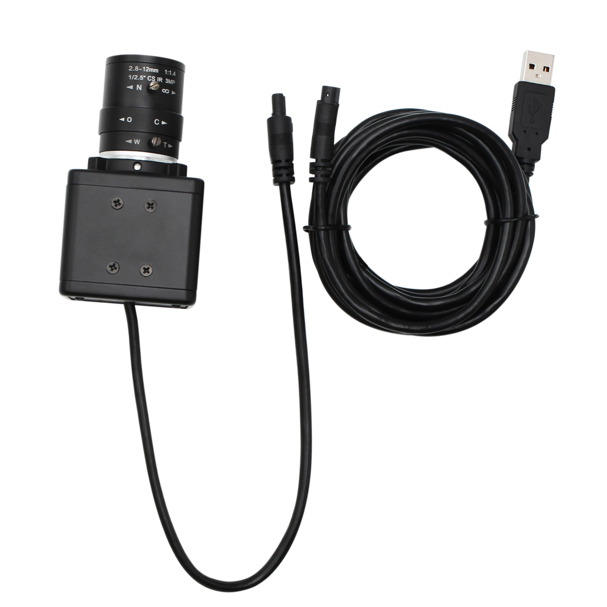 Мини камера видеонаблюдения с переменным фокусным расстоянием 1080p CMOS OV2710 MJPEG 120fps @