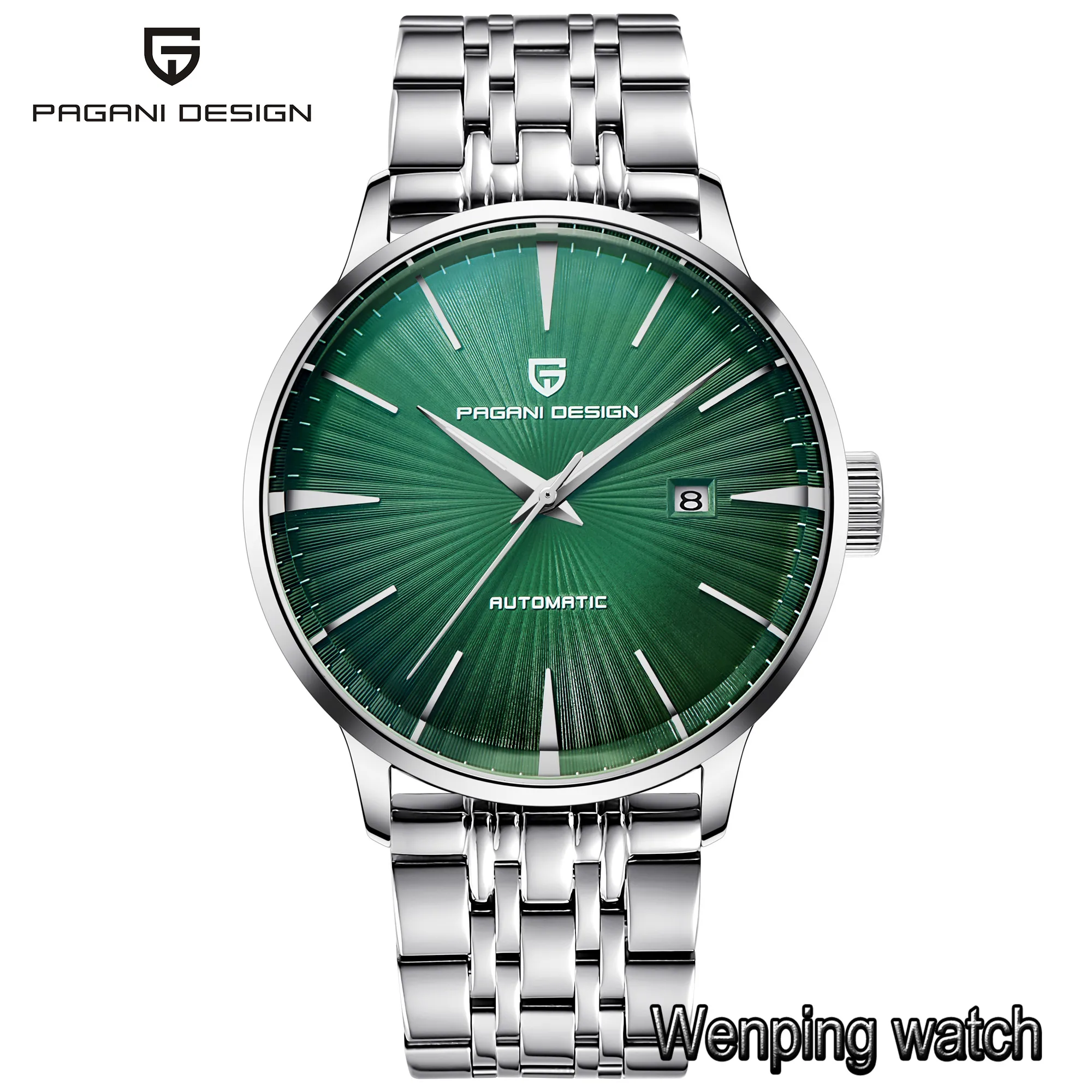 PAGANI Дизайн 43 мм Мужские Топ Роскошные бизнес часы водонепроницаемые нержавеющая