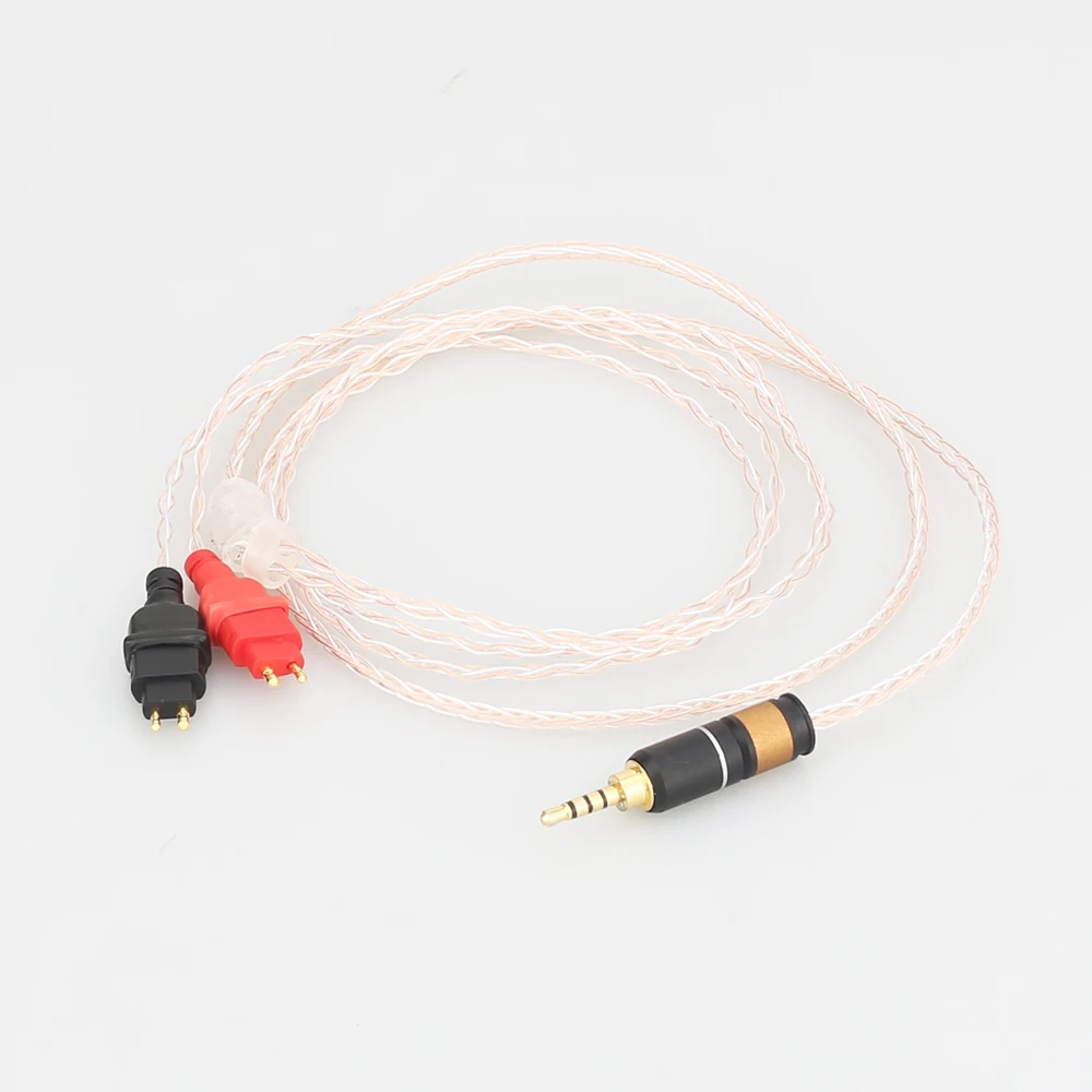 2 5 мм 6N OCC Модернизированный кабель для наушников HD600 HD650 HD525 HD545 HD565 HD580 Сменный