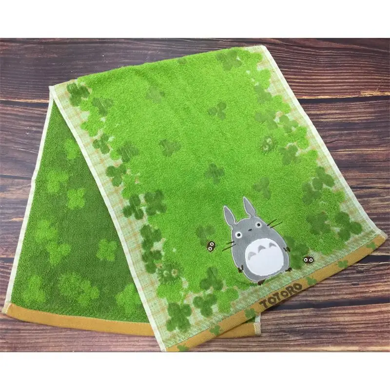 Хлопковое полотенце для лица в стиле аниме Тоторо с героями мультфильмов | Дом и