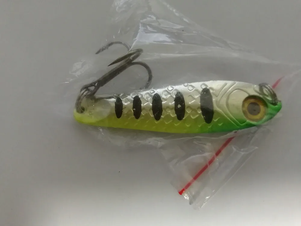 Рыболовные искусственные приманки испанская скумбрия Jigbait 6,5 см/21 г Jigs твердая приманка 1 шт - Цвет: Green Yellow Black
