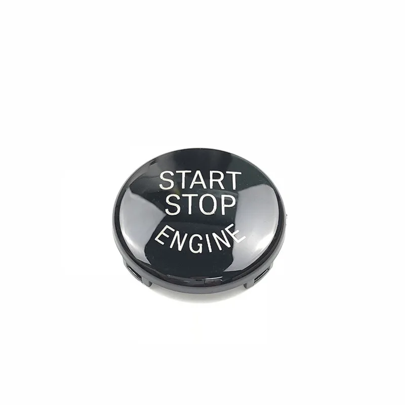 

New Car Engine START Button Replace Cover STOP Switch Accessory Key Decor for BMW X1 X5 E70 X6 E71 Z4 E89 35 Series E90 E91 E60