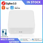 Умный многорежимный шлюз ZigBee +, совместимый с Bluetooth, сетчатый концентратор Wi-Fi, работает с Tuya Smart App, голосовое управление через Alexa Google Home