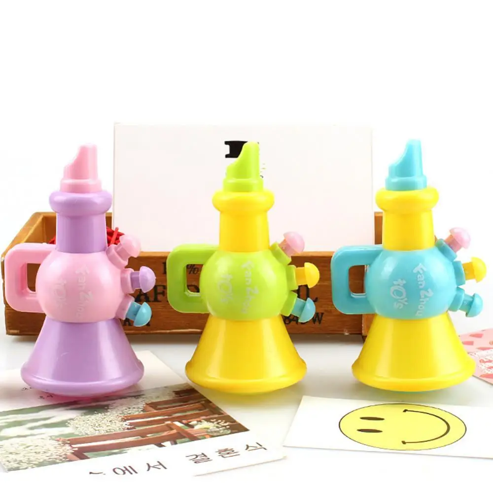 

Cartoon Mini Babies Play Horn Early Musical Education Instrument Trumpet Toy