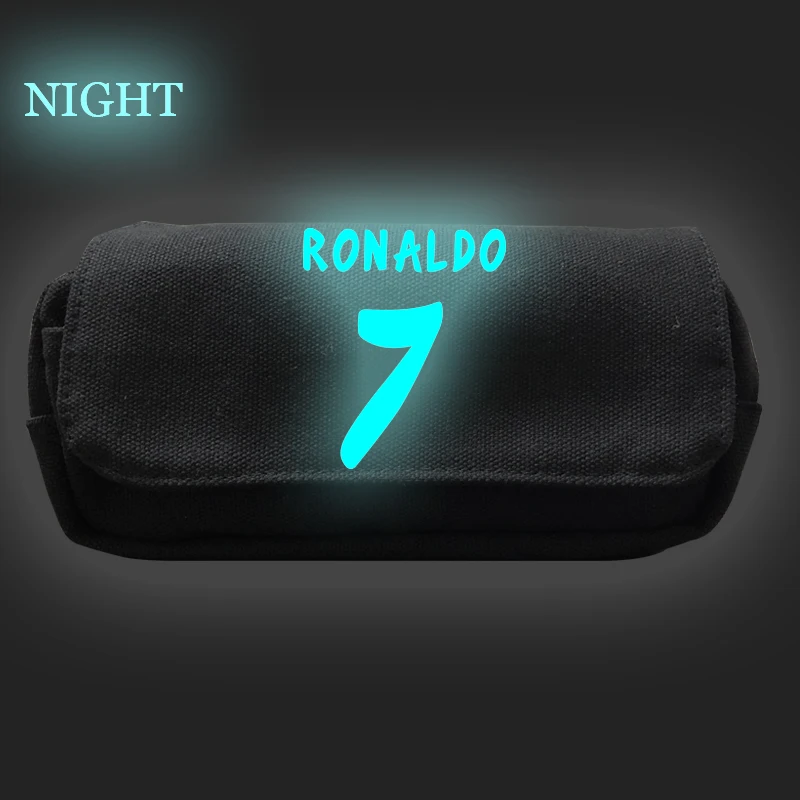 Криштиану Роналду CR7 светящийся чехол карандаш для мальчиков держатель ручек