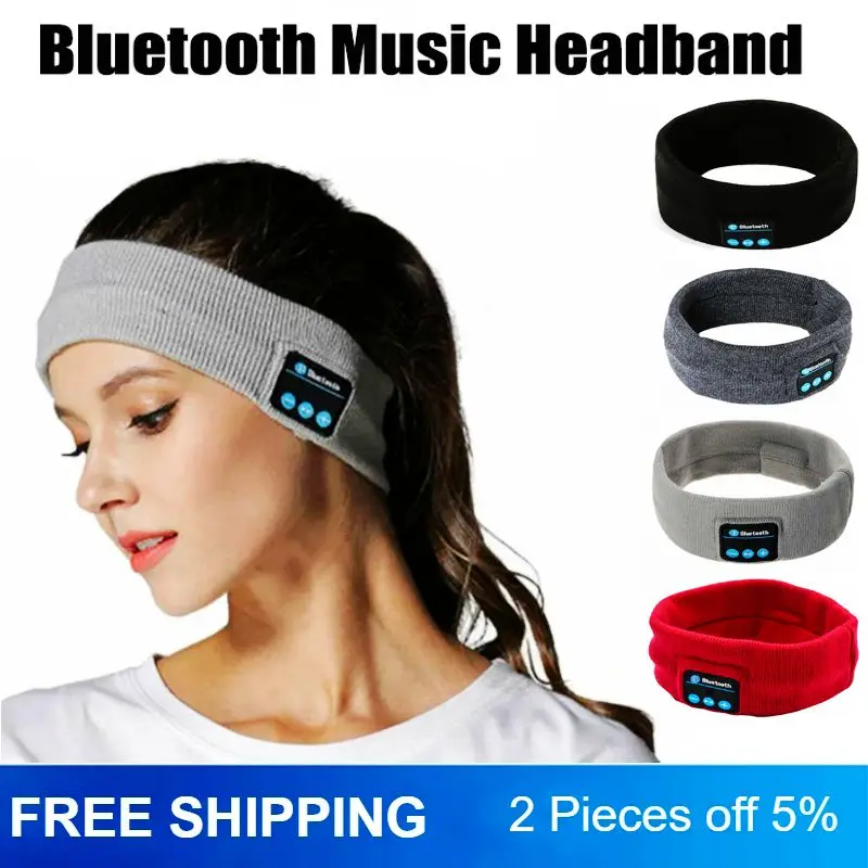 Вязание интеллект Беспроводной музыкальные наушники Bluetooth магия MIC шляпа человек