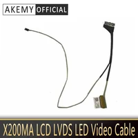 akemy laptop computer for asus x200ma x200ca x200m x200c cable screen cable with 100 tested ok suitable for use