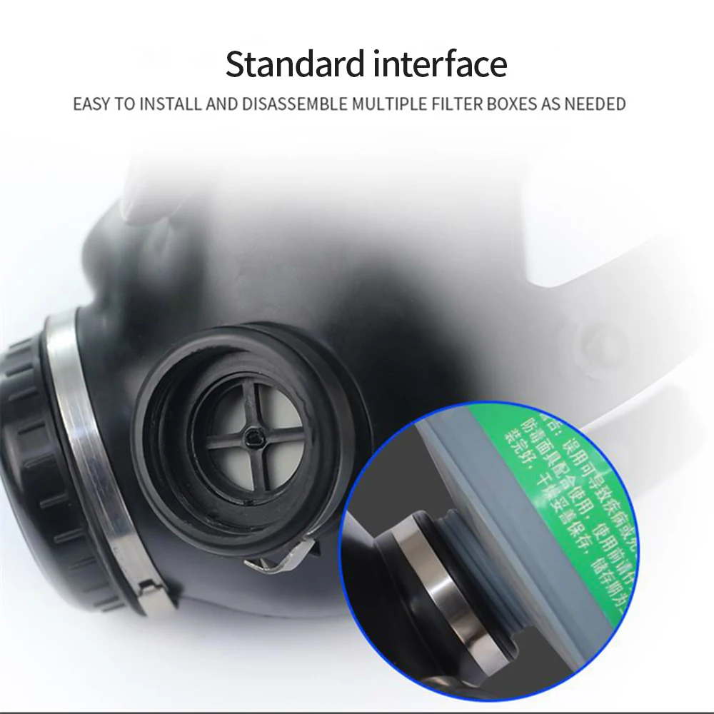 

New 87 Type Anti-venom Gas Mask Defense Fire Drill Chemical Spray Anti-formaldehyde Safety Guard Respirator Protective Mask