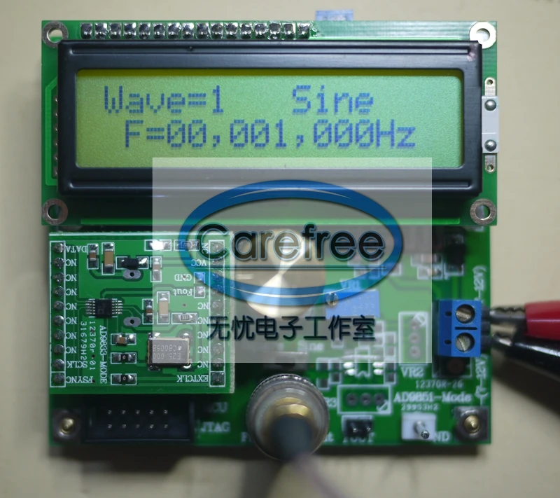 AD9833 DDS генератор сигналов Синусоидальная волна квадратная треугольная источник