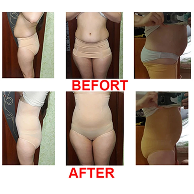 Женское нижнее белье с высокой талией бесшовное | Женская одежда