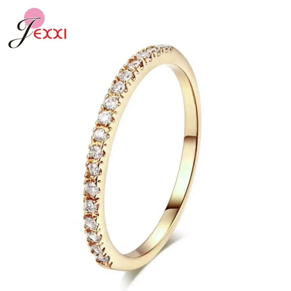 Новое поступление 2020 простые кольца из стерлингового серебра 925 пробы Женское