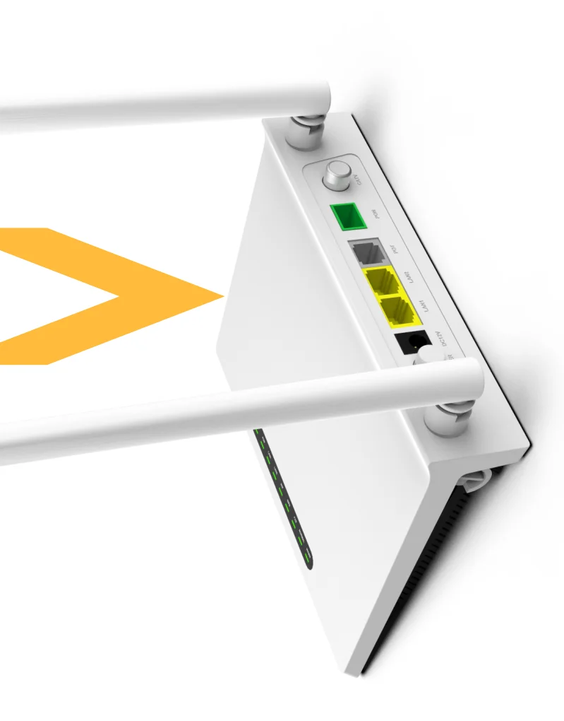 Оптоволоконный модем XPON без питания 1GE + 1FE WIFI CATV POTs ONU ONT Dual Band Ont Gpon сетевой роутер
