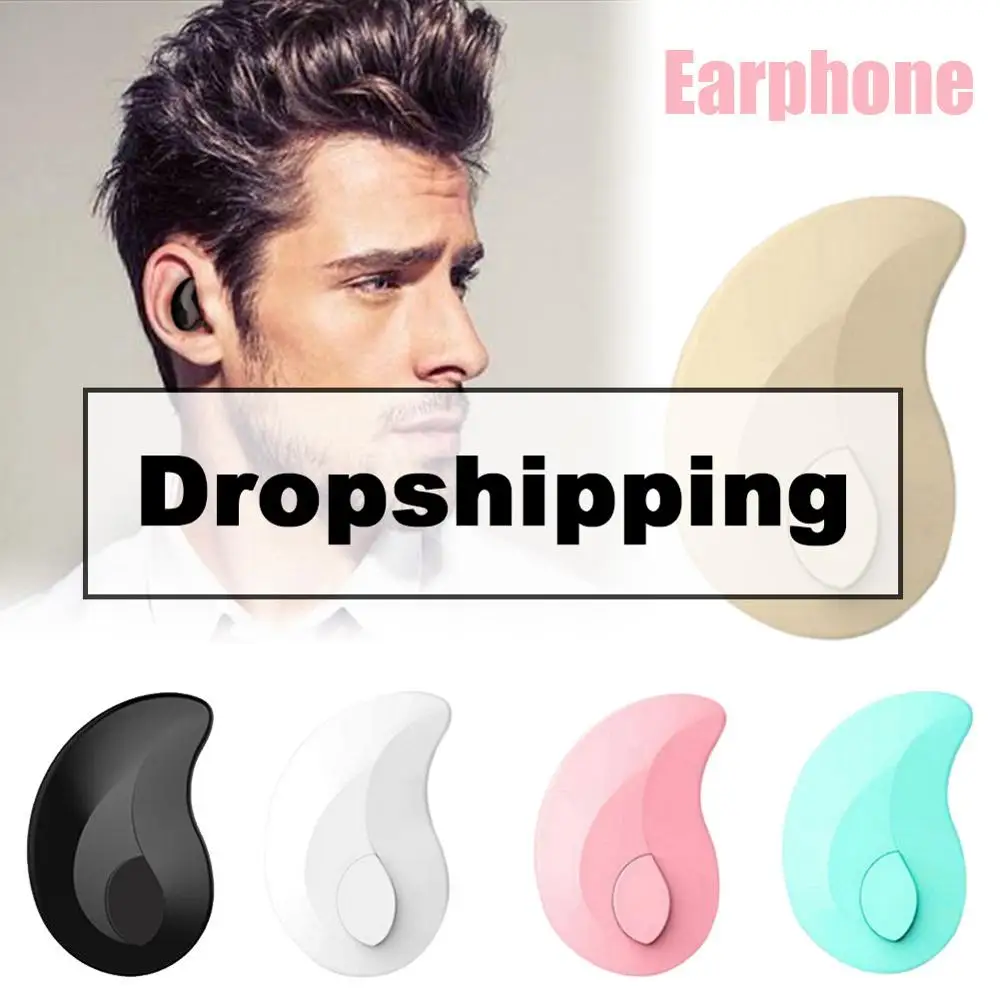 Скрытые Наушники вкладыши S550 Micro 4 1 миниатюрные беспроводные наушники Bluetooth для