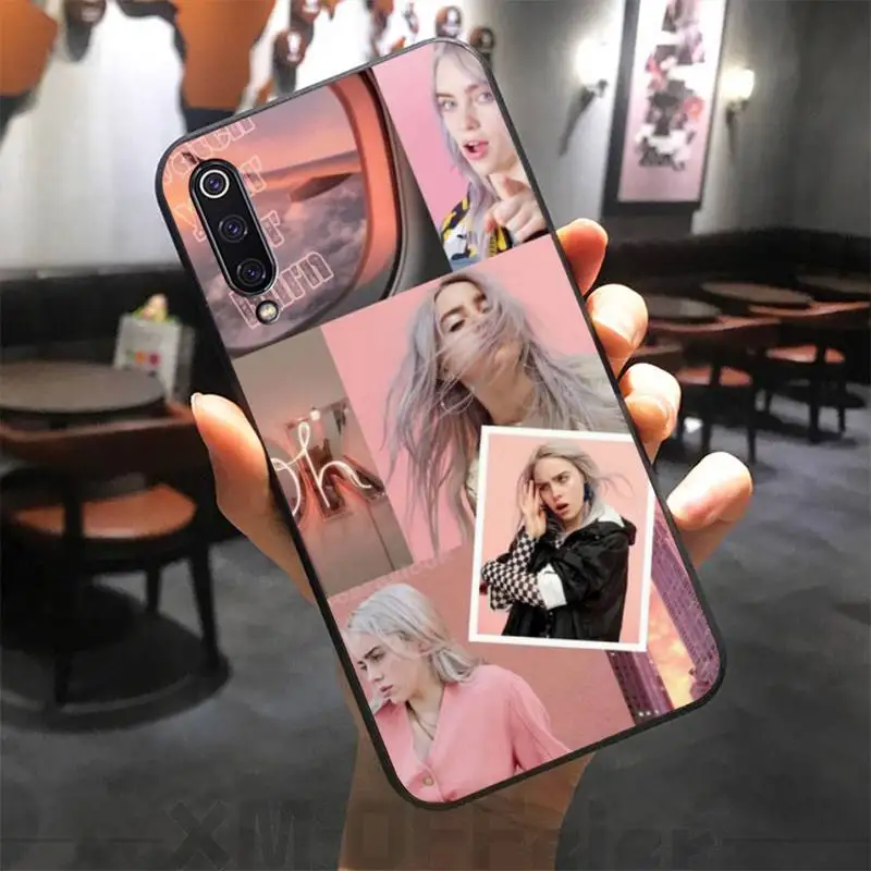 HaNismt красивый Eilish черный мягкий чехол для телефона Xiaomi mi 6 6plus a2 8 8se a2lite 8lite 9 9se
