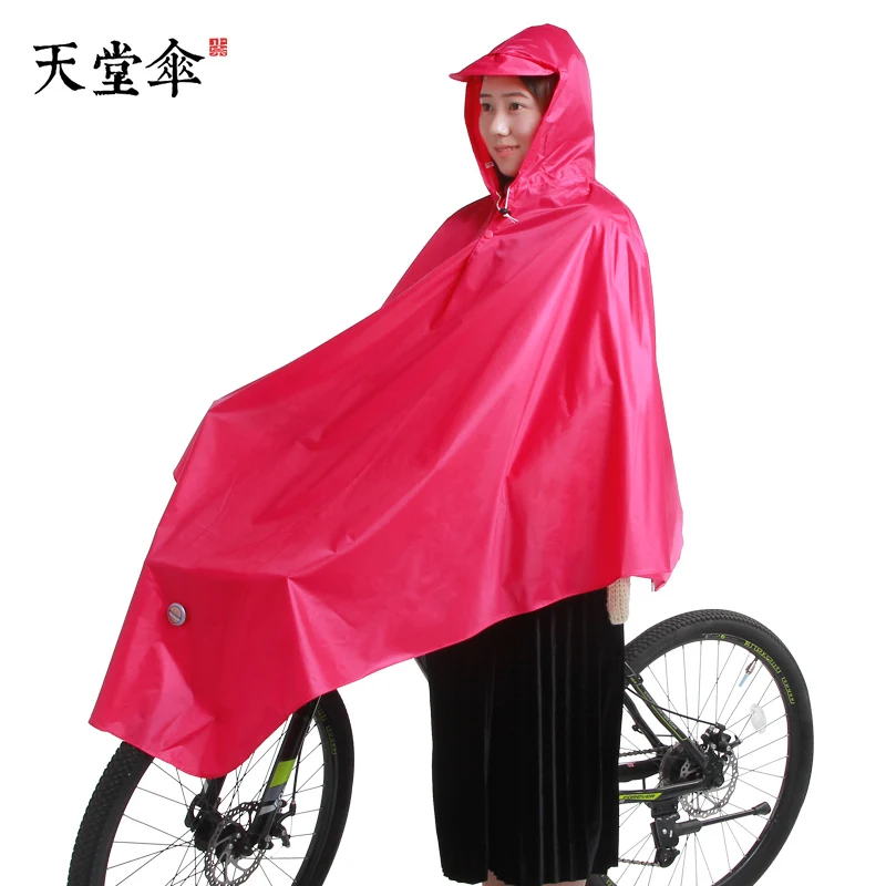 

Rain Coat Bicycle Poncho Women Impermeable Women Waterproof Rain Coat Motorcycle Gabardinas Poncho Outdoor Rain Jumpsuit KK60YY