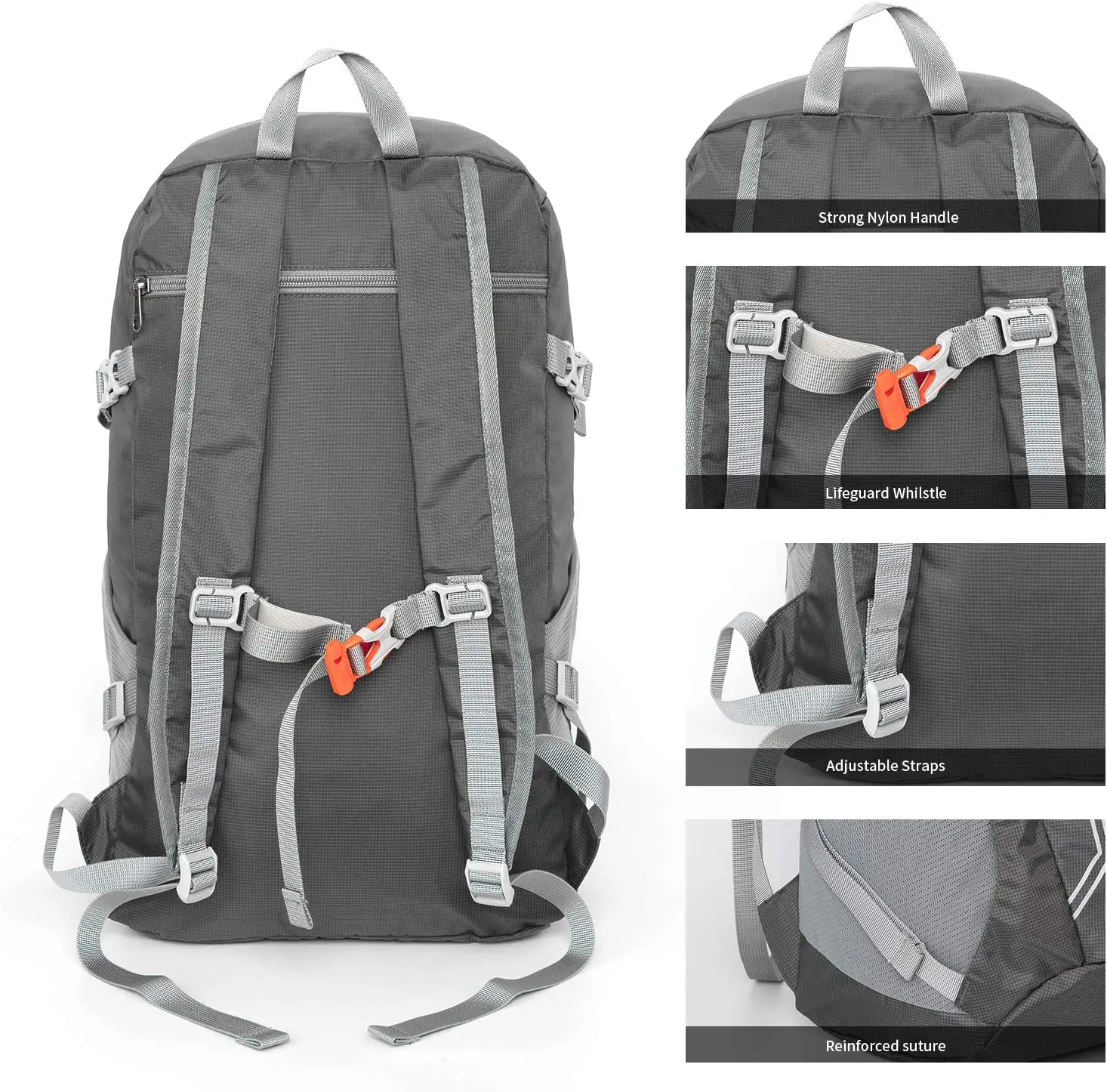 Waynorth походный спортивный и удобный рюкзак 30 л складная дорожная сумка легкая