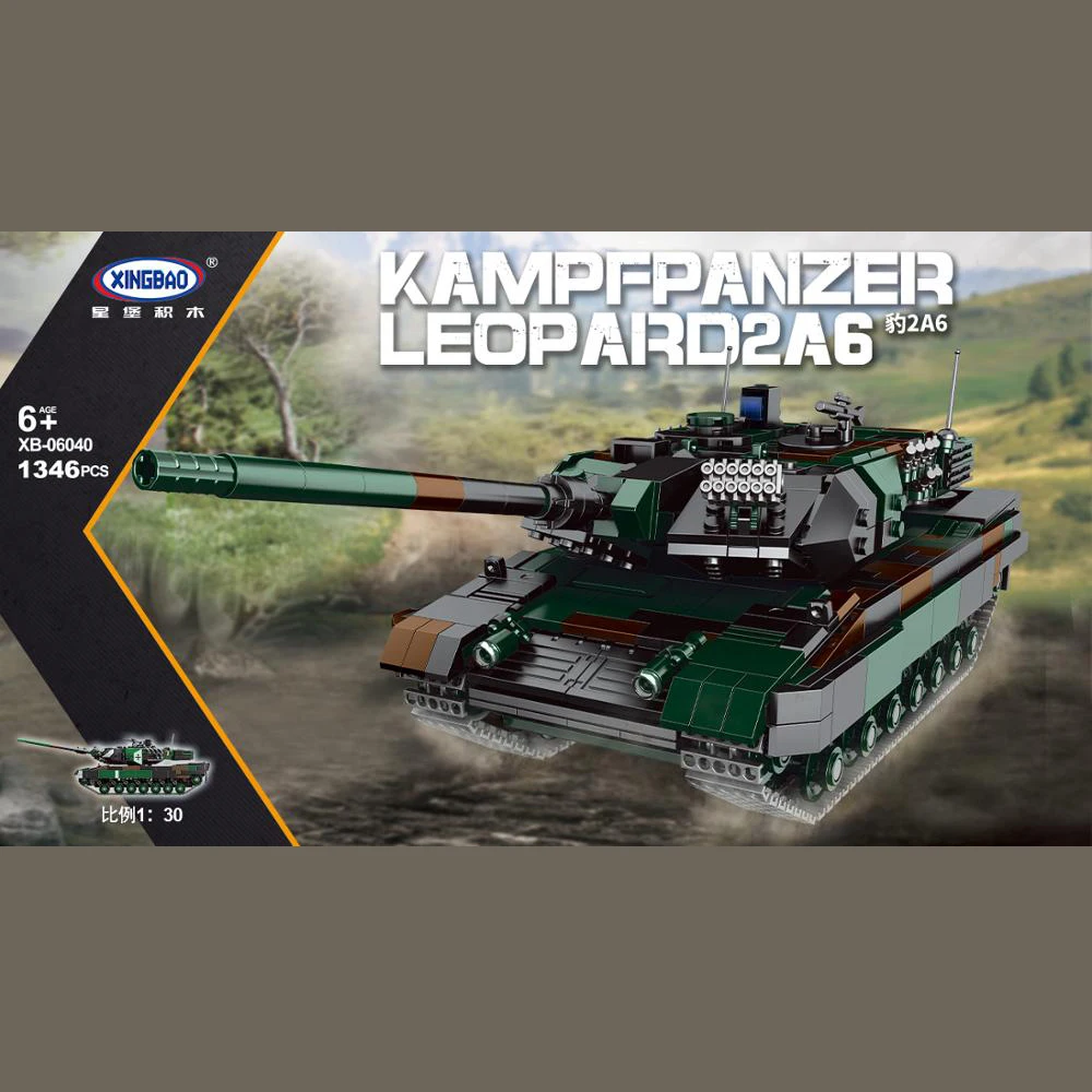 Xingbao Moc Военная серия Танк пантета Боевая модель наборы строительных блоков Diy