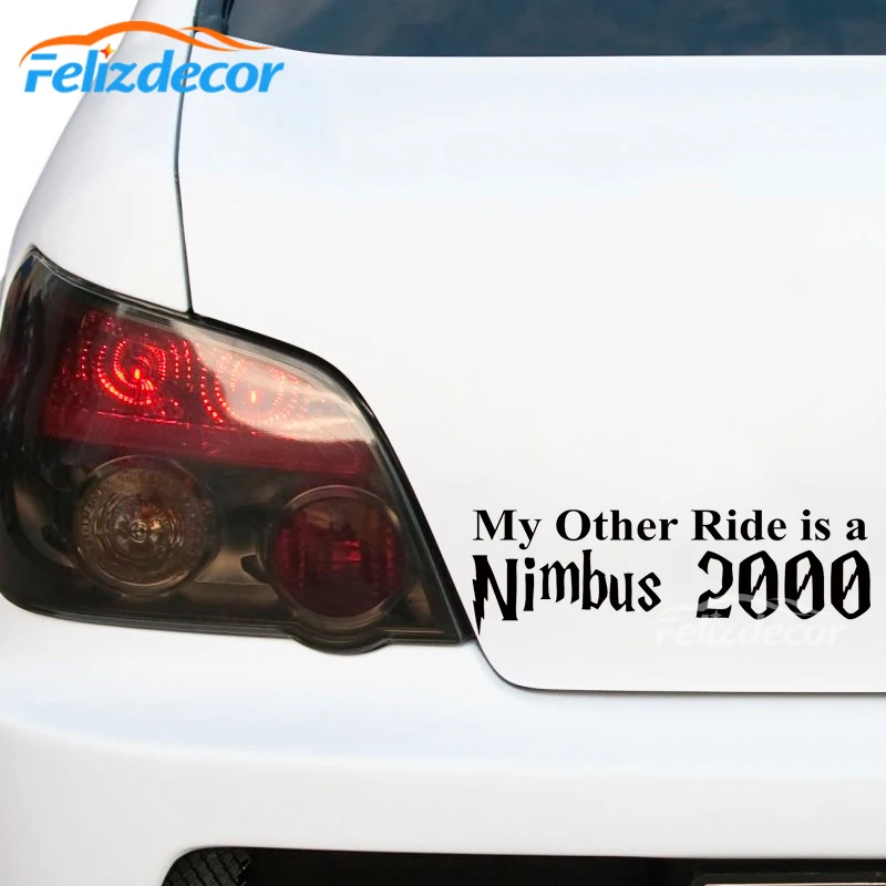Моя другая поездка-это Nimbus 2000 символ Виниловая наклейка для автомобиля украшение