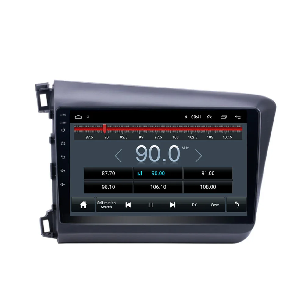 Автомобильный радиоприемник ChoGath 9 дюймов Android 8 0 GPS навигация для Honda civic 2012 2015 с