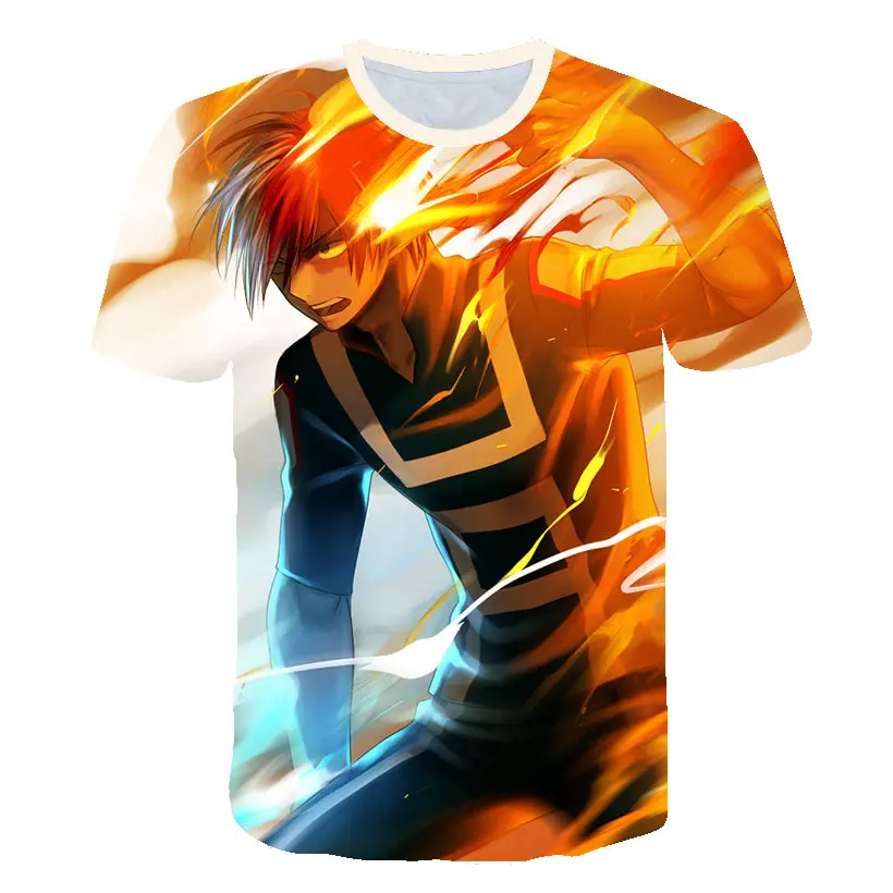 Мужская футболка My Hero Академия в стиле All Might ing, футболки для косплея, новинка, Повседневная футболка с коротким рукавом и 3D-принтом