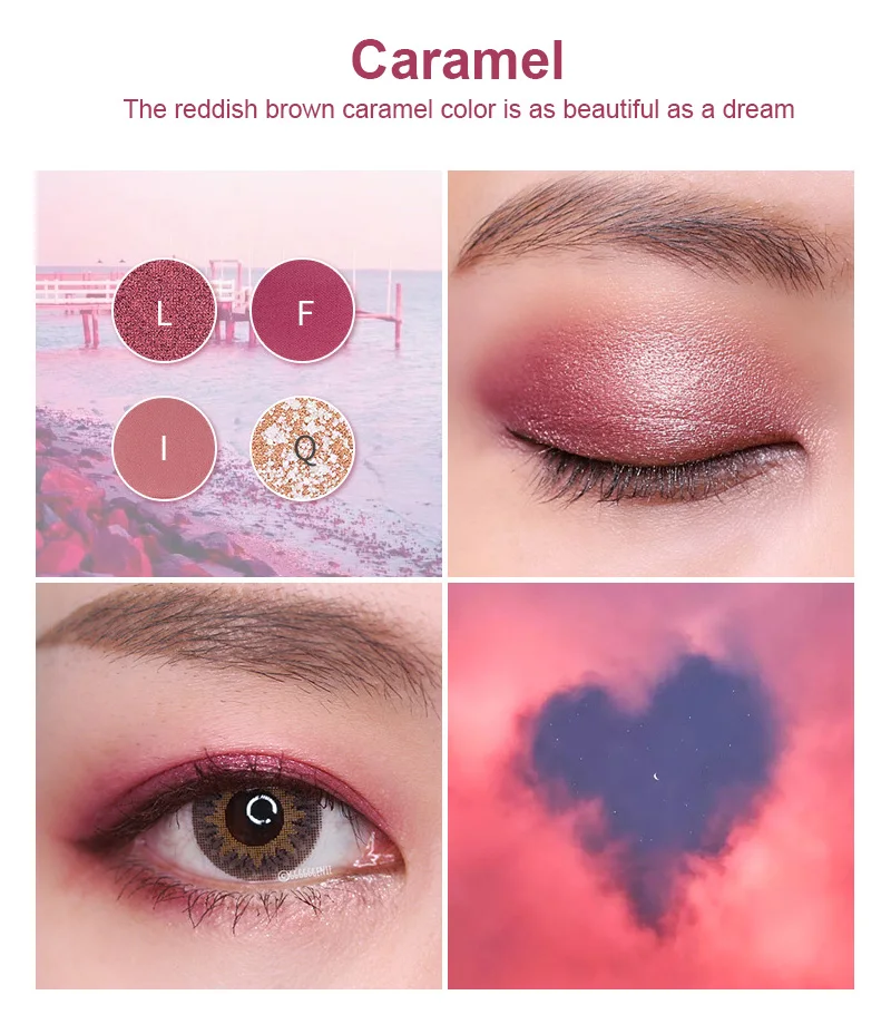 

18 Colors Glitter Eyeshadow Palette Long Lasting Shimmer MatteEye Makeup Mineral Powder Waterproof Eyeshadow Cosmetic Kit TSLM2