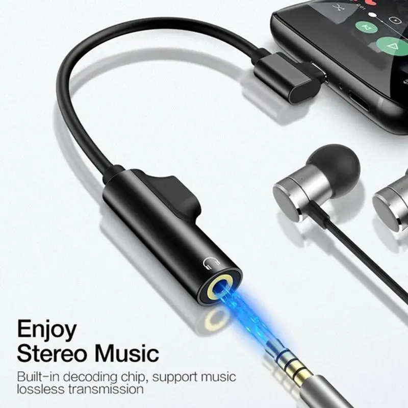 Кабель с разъемом Usb типа C для 3 5 мм Jack Тип c аудио сплиттер наушников OnePlus