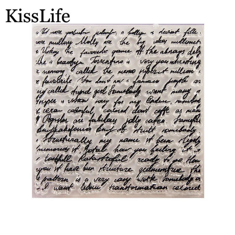 1 лист прозрачные резиновые штампы для скрапбукинга|Штампики| |