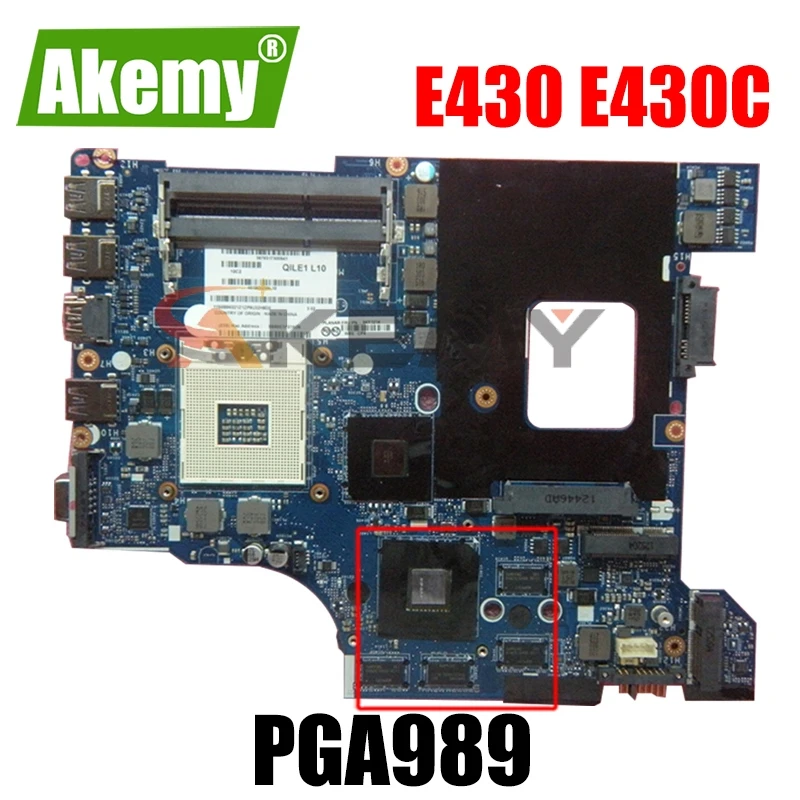 

04Y1214 04W4018 04Y1168 для LENOVO Thinkpad E430 E430C QILE1 LA-8131P SLJ8C N13P-GLR-A1 материнская плата для ноутбука PGA989