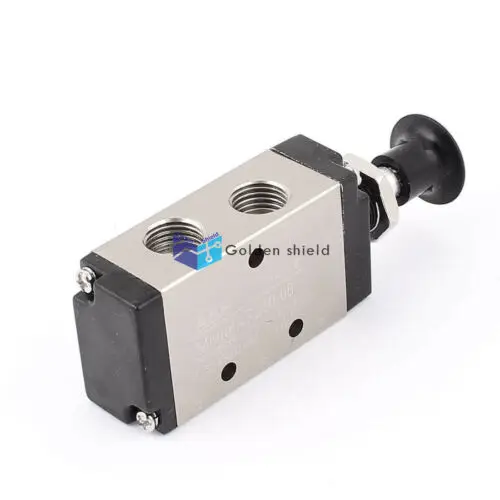 Двухсторонний ручной электромагнитный клапан 4R210 08 воздушный цилиндр 1 5 8