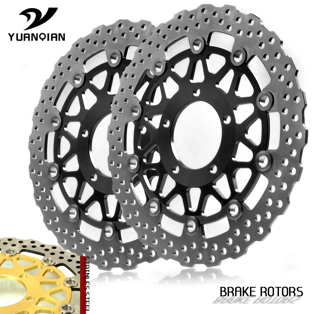 2 шт. мотоциклетные передние тормозные диски ротора для KAWASAKI ZX 14R ZZR1400 GTR1400 GTR 1400 2006