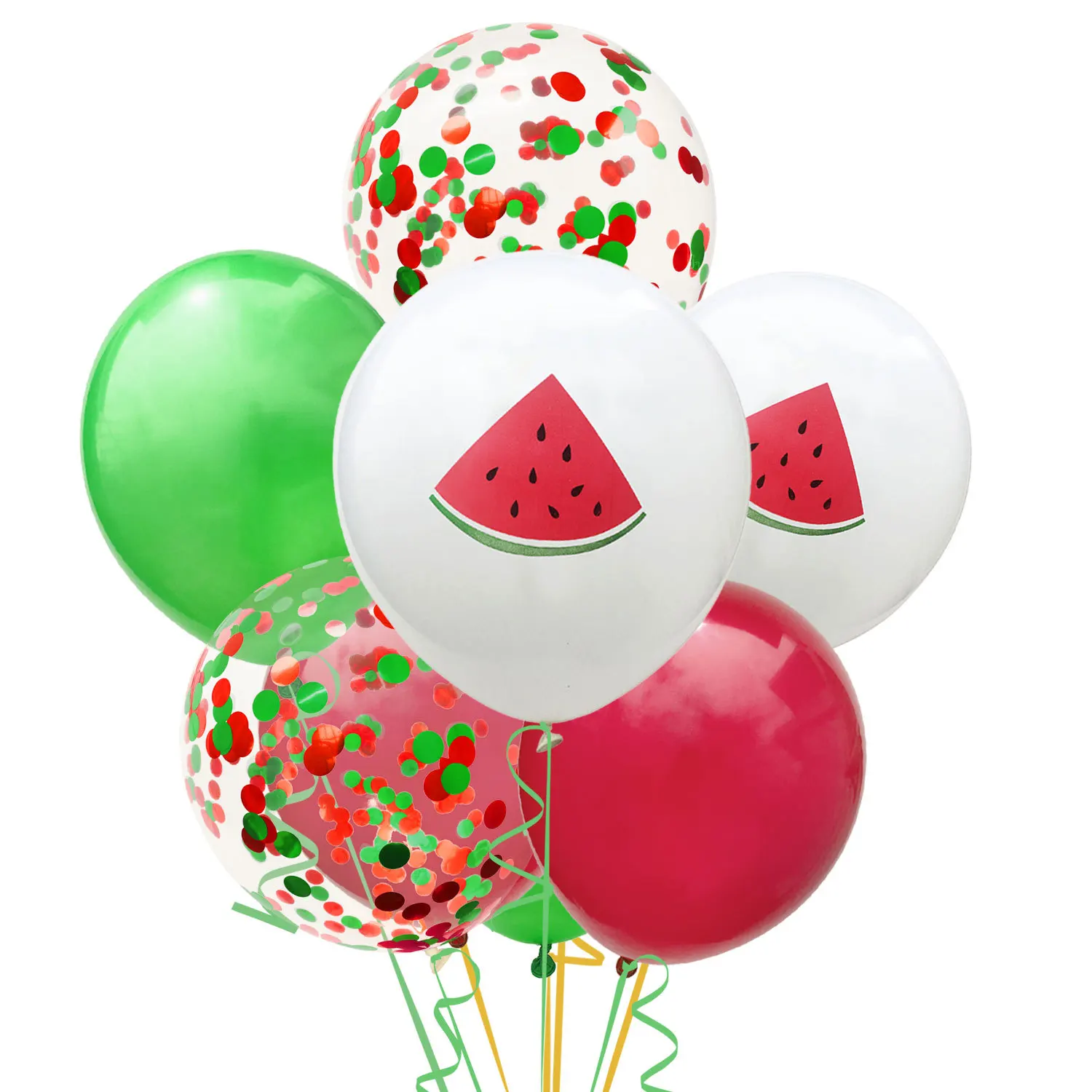 

12 Inch Summer Fruit Pineapple Cherry Watermelon Lemon Latex Balloon Hawaiian Theme Party Decoration Birthday Decoration