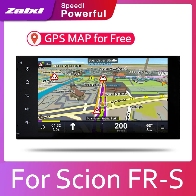 Автомагнитола ZaiXi Android 2 Din мультимедийный видеоплеер автомобильная